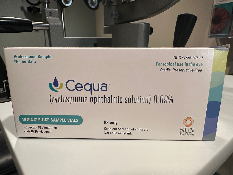 Dry Eye Therapy Cataract Help